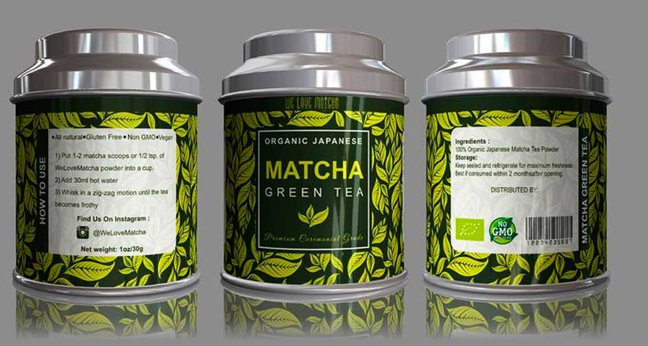 matcha label